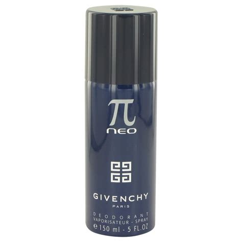 givenchy pi neo deodorant spray 150ml|Pi Neo by Givenchy Deodorant Spray 5 oz.